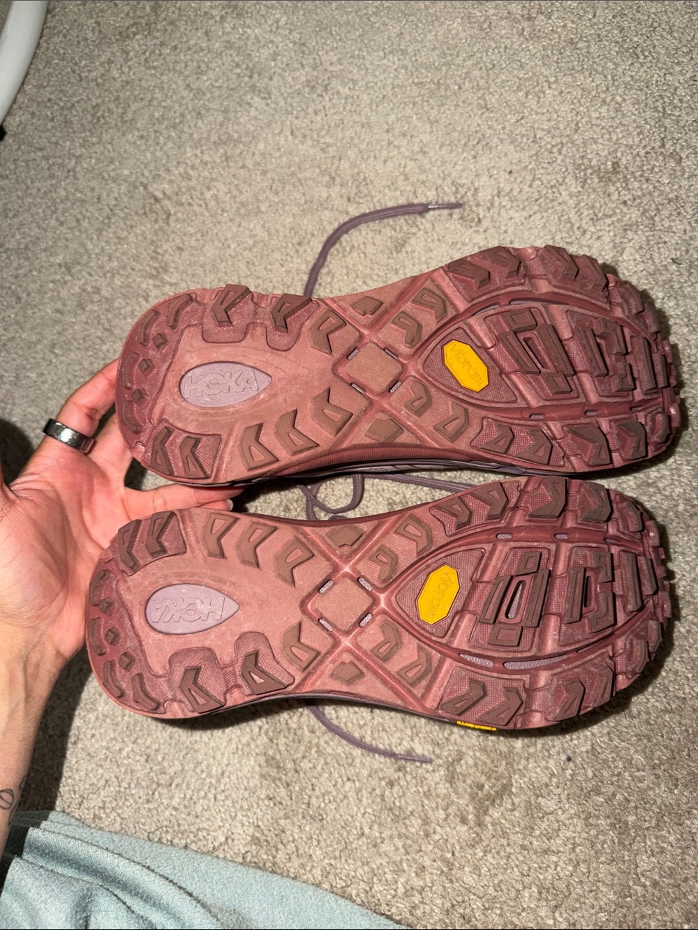 Hoka Mafate Speed 2 Women's Mauve/Carnation Shoe - Picture 5 of 7
